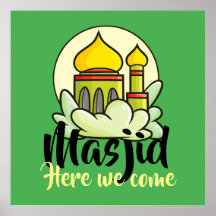 Personalizable Masjid aquí vamos