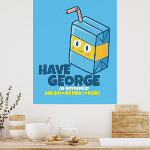 Póster Personalizable "Me he convertido en un ionario de