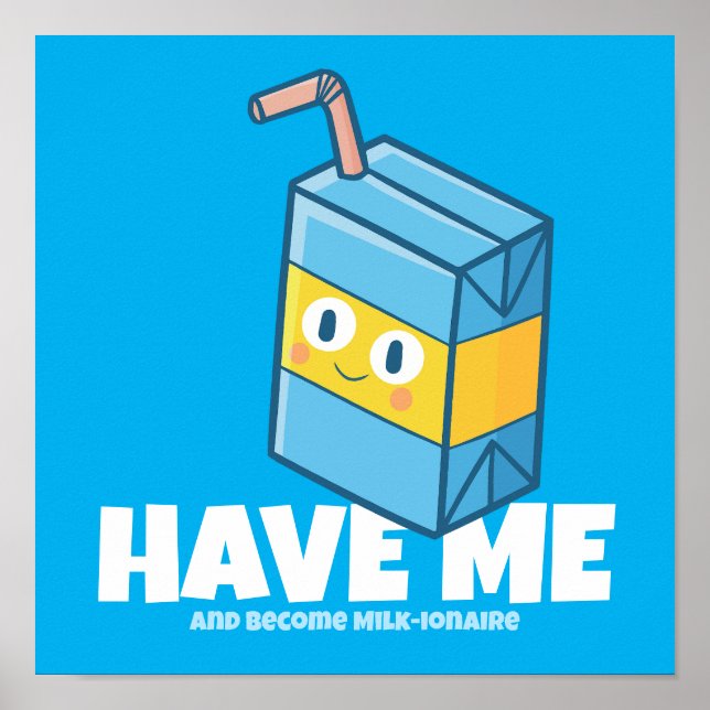 Póster Personalizable "Me he convertido en un ionario de  (Frente)