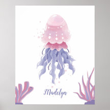 Personalizable Pastel Jellyfish Dreams
