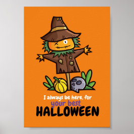 Póster Personalizable Siempre ser la mejor Halloween