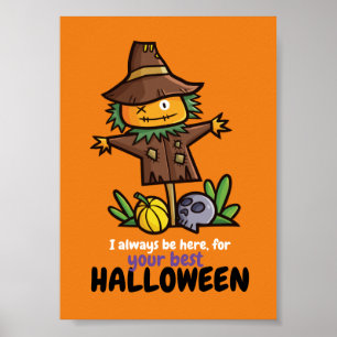 Póster Personalizable Siempre ser la mejor Halloween