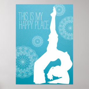 Póster Personalizable Yoga Mandala   POSTER