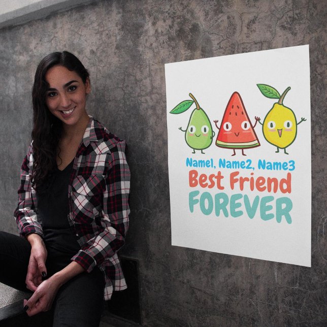 Póster Personalización de frutas ricas BFF (Subido por el creador)