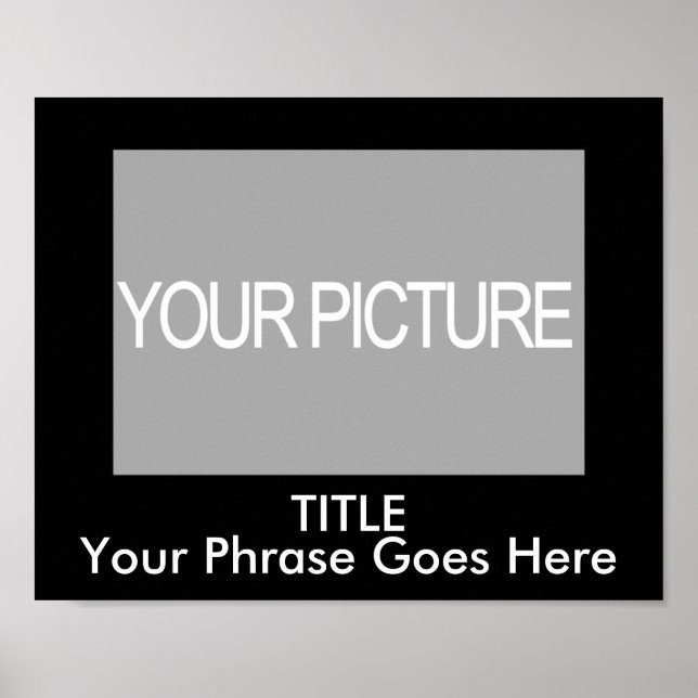 Póster Personalización - Poster motivacional (Frente)