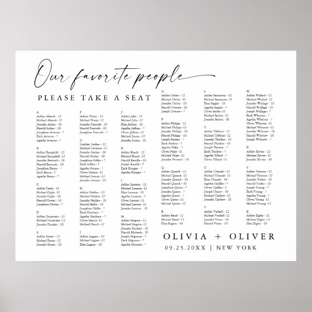 Póster Personalizado (Frente)