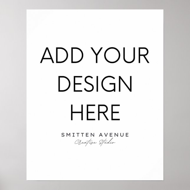 Póster Personalizado 16x20 Poster (mate) (Frente)