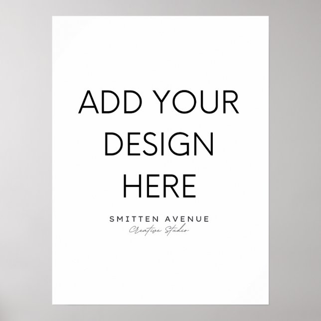 Póster Personalizado 18x24 Poster (mate) (Frente)