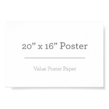 Personalizado 20 x 16 Poster