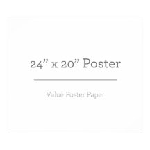 Personalizado 24 x 20 Poster