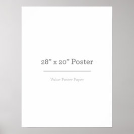 Póster Personalizado 28 x 20 Poster