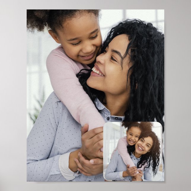 PÓSTER PERSONALIZADO 2 COLLAGE DE FOTOS (Frente)