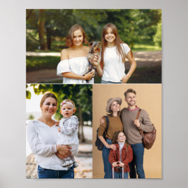 PÓSTER PERSONALIZADO 3 COLLAGE DE FOTOS