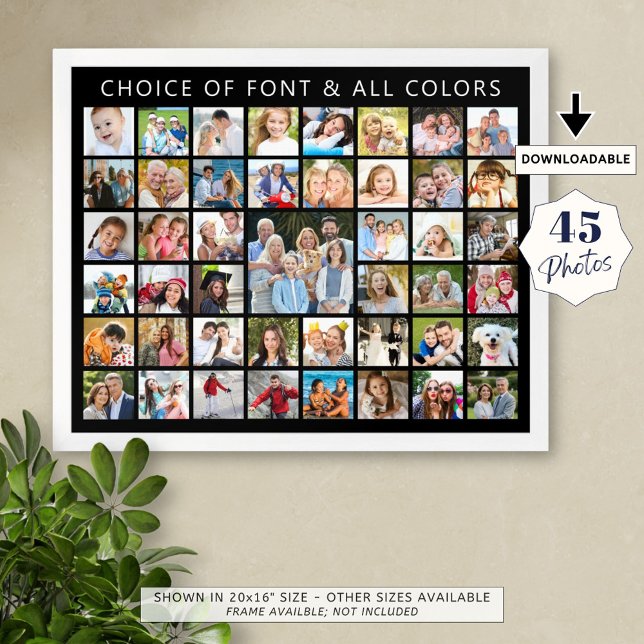 Póster Personalizado 45 Collage de fotos personalizado (Subido por el creador)