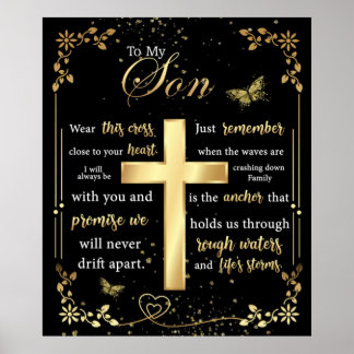 Póster Personalizado A Mi Monta De Hijo