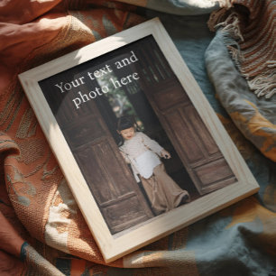 Póster Personalizado, Agregar Foto y Texto
