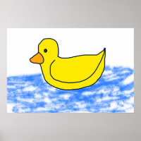 Personalizado amarillo Ducky