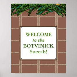 Póster Personalizado - Bienvenido a Succah