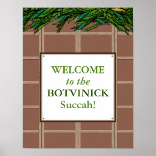 Póster Personalizado - Bienvenido a Succah
