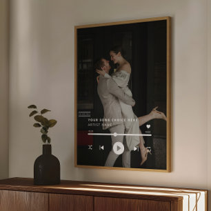 Póster Personalizado Boda fotográfico