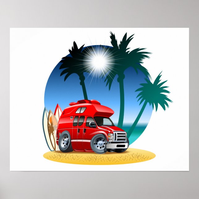 Póster Personalizado Camper (Frente)