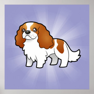 Póster Personalizado Cavalier King Charles Spaniel
