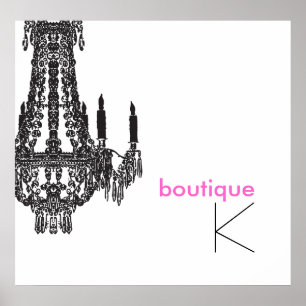 Póster Personalizado Chandelier Poster