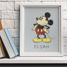 Personalizado Classic Mickey | Manos antiguas en c