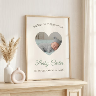 Póster Personalizado con el Nombre para el Cuarto