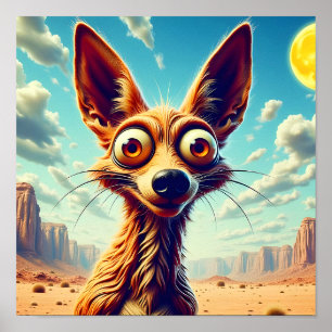 Póster Personalizado Coyote