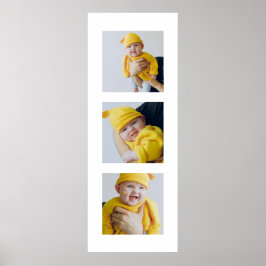 Póster Personalizado de adición de 3 fotografías personal
