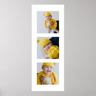 Póster Personalizado de adición de 3 fotografías personal