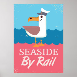 Póster Personalizado de afiches de viajes al estilo de la