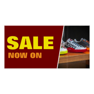 Póster Personalizado de anuncio de venta de compras Poste