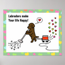 Personalizado de chocolate labrador