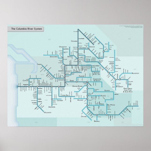 Póster Personalizado de Columbia Ene 2018 Toma 2 (Frente)