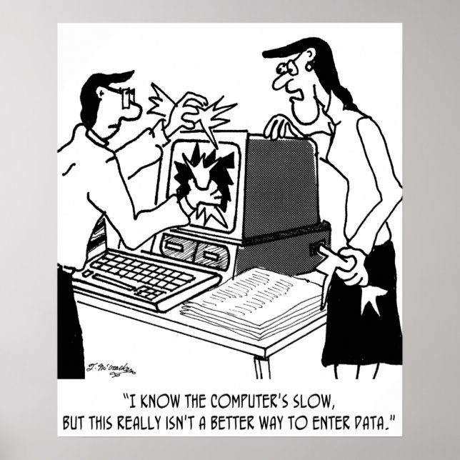 Póster Personalizado de computadoras 1870 (Frente)