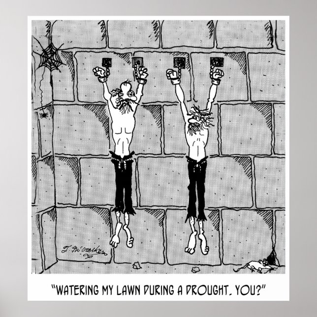 Póster Personalizado de Conservación del Agua 9470 (Frente)