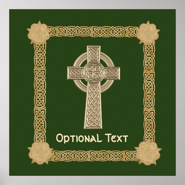 Póster Personalizado de cruces celtas (Frente)