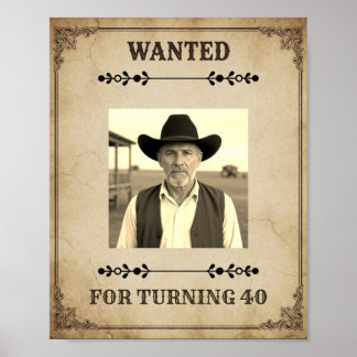 Póster Personalizado de Cumpleaños - Se Busca Pers