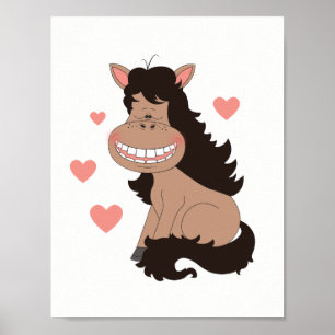 Póster Personalizado de Cute Pony