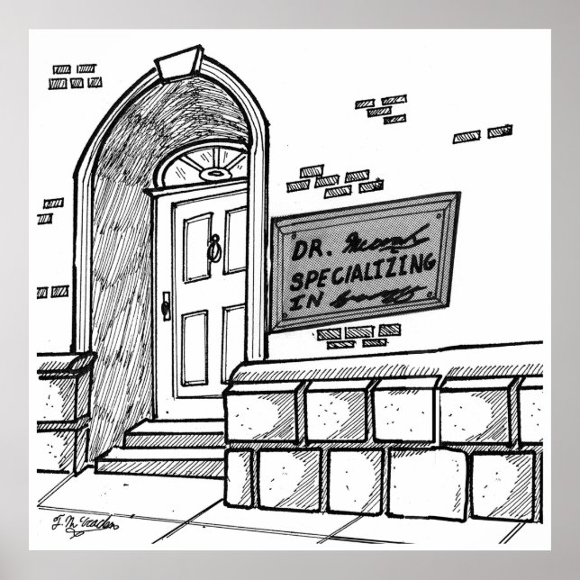 Póster Personalizado de escritura a mano 2059 (Frente)