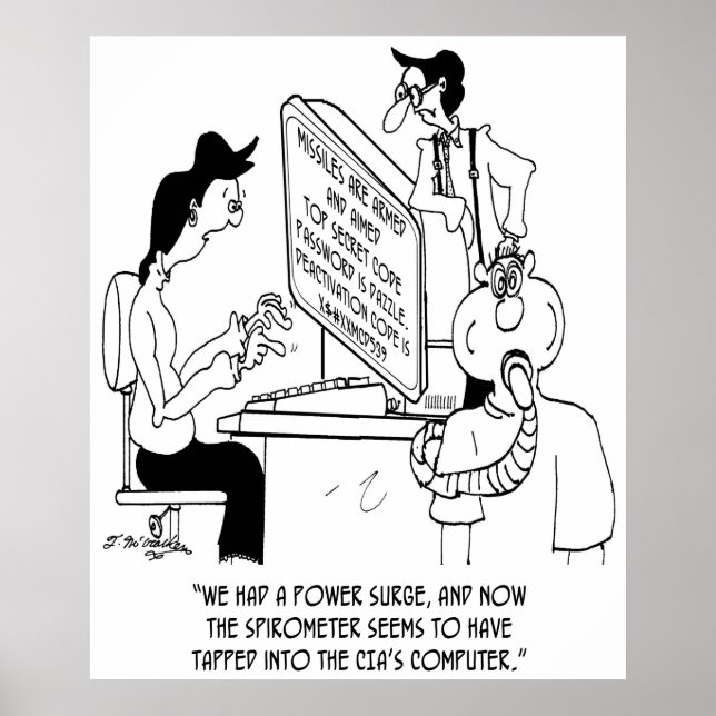 Póster Personalizado de espirometro 7314 (Frente)