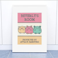 Personalizado de estilo kawaii lindo Hamsters pers