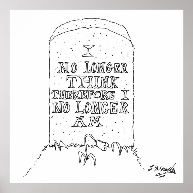 Póster Personalizado de filosofía 1413 (Frente)