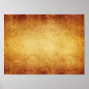 Póster Personalizado de fondo de papel antiguo de pergami