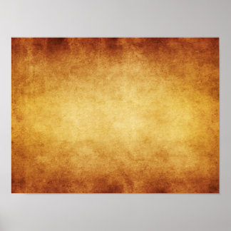 Póster Personalizado de fondo de papel antiguo de pergami