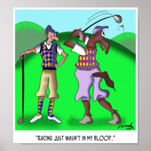 Póster Personalizado de golf 9528