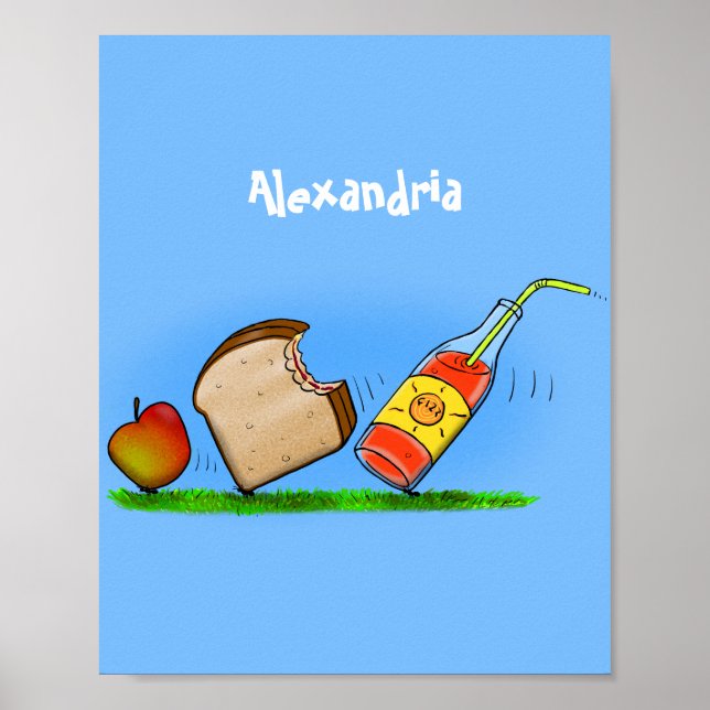 Póster Personalizado de hormigas divertidas (Frente)