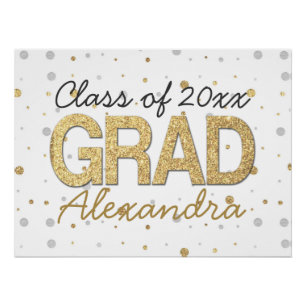 Póster Personalizado de la fiesta de graduación del